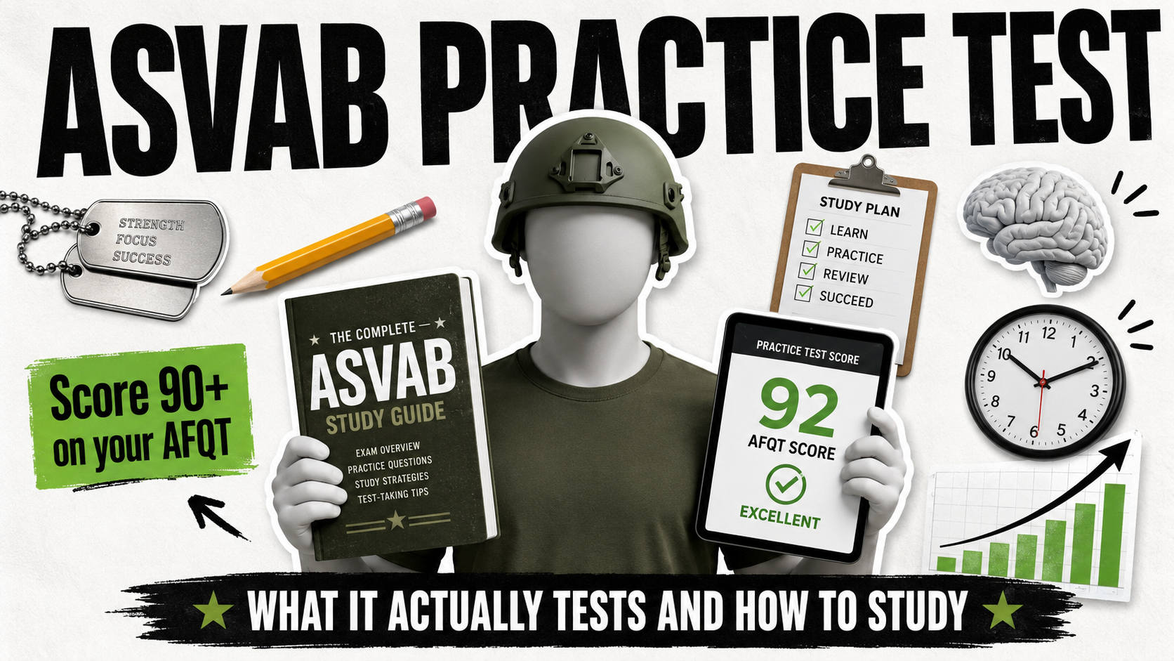 ASVAB Practice Test: What It Actually Tests and How to Study for It